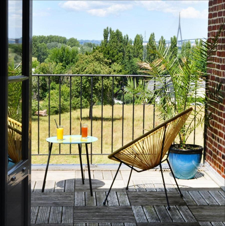 Honfleur, Entre Terre & Estuaire Bed & Breakfast La Rivière-Saint-Sauveur Eksteriør bilde