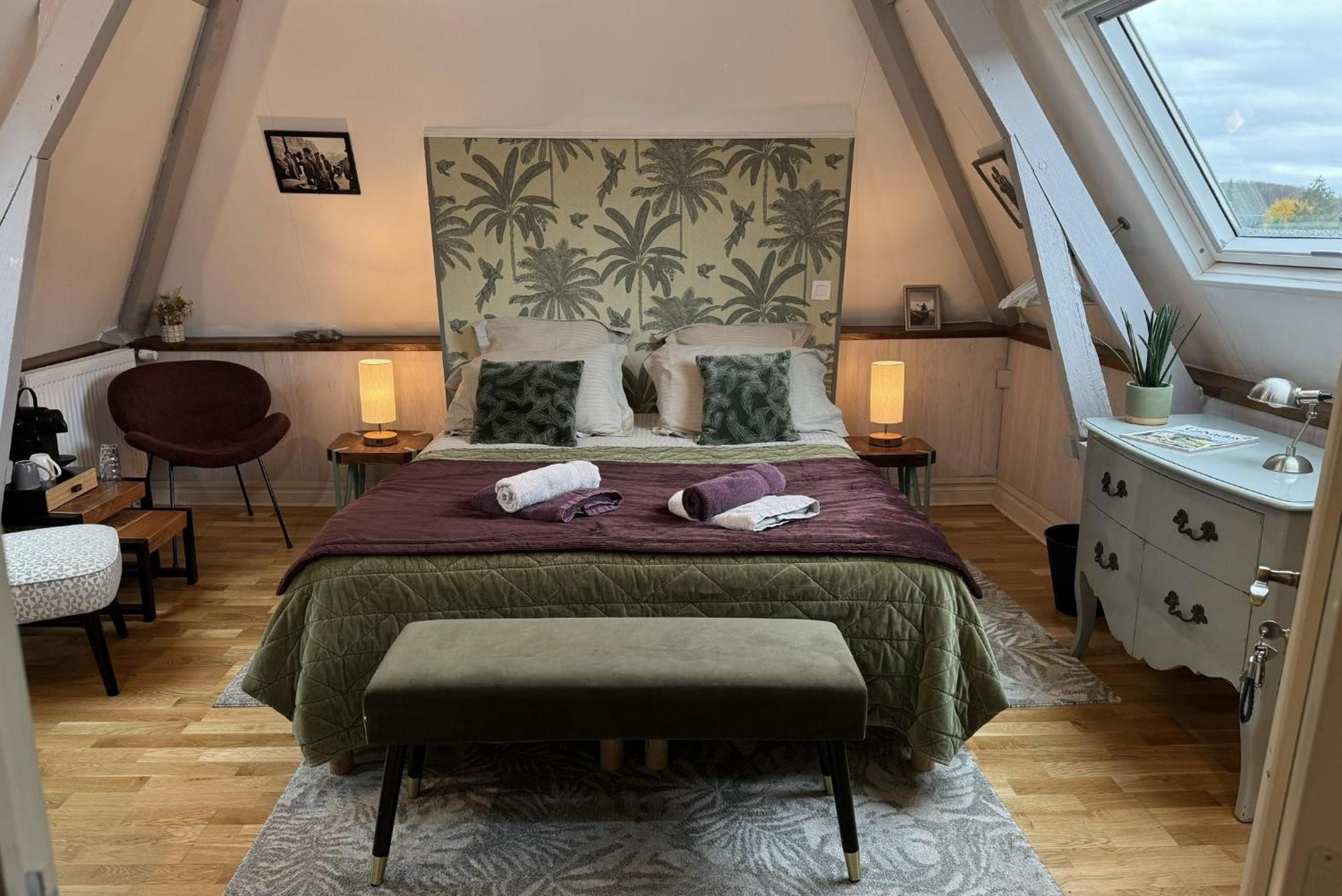 Honfleur, Entre Terre & Estuaire Bed & Breakfast La Rivière-Saint-Sauveur Rom bilde